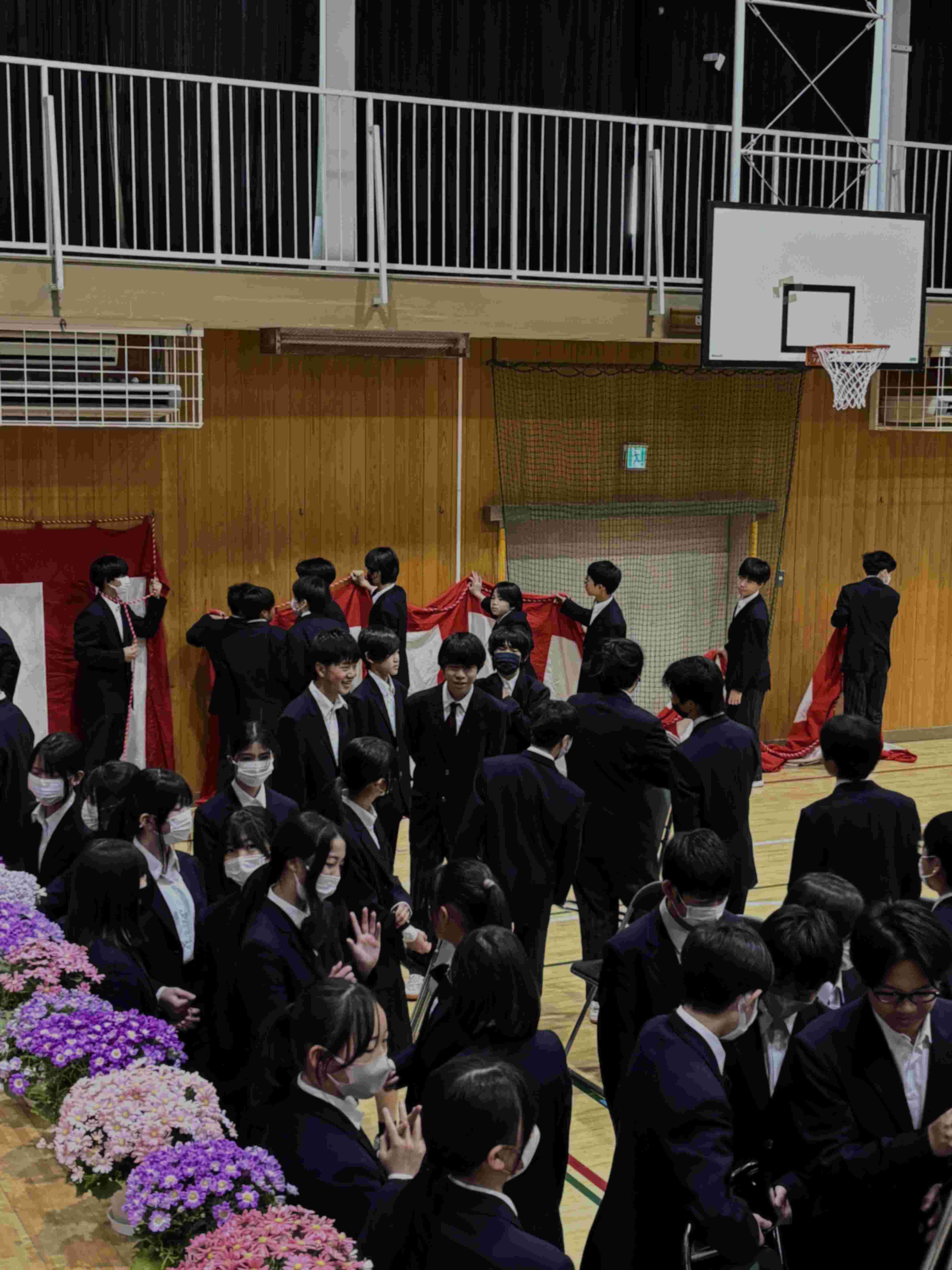 〇入学式準備