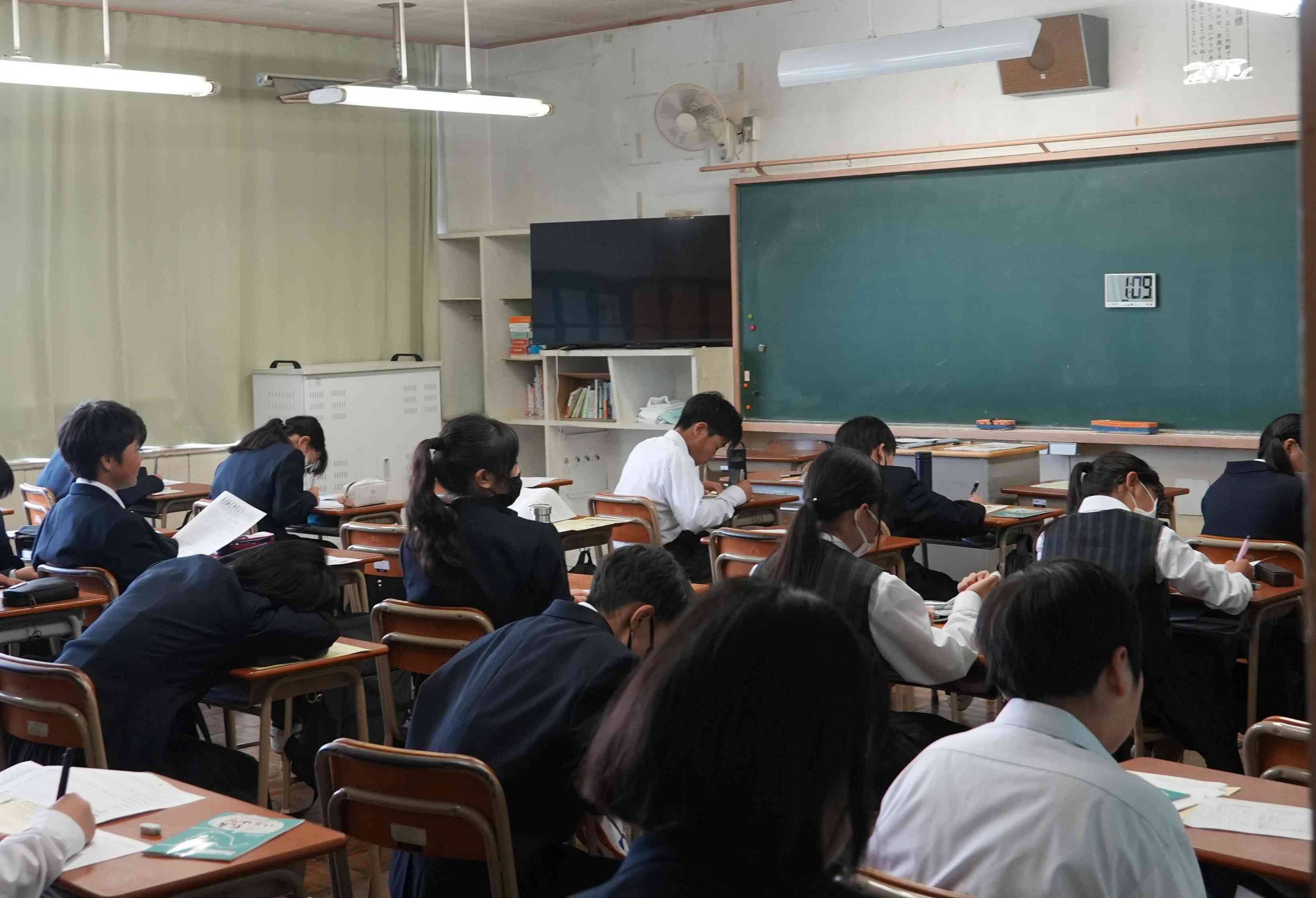セーフティ教室　振り返りの時間